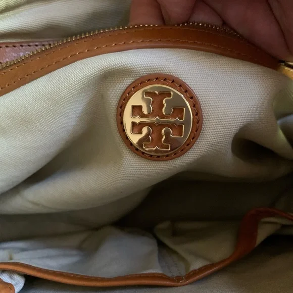 TORY BURCH COGNAC PURSE - Picture 4 of 9